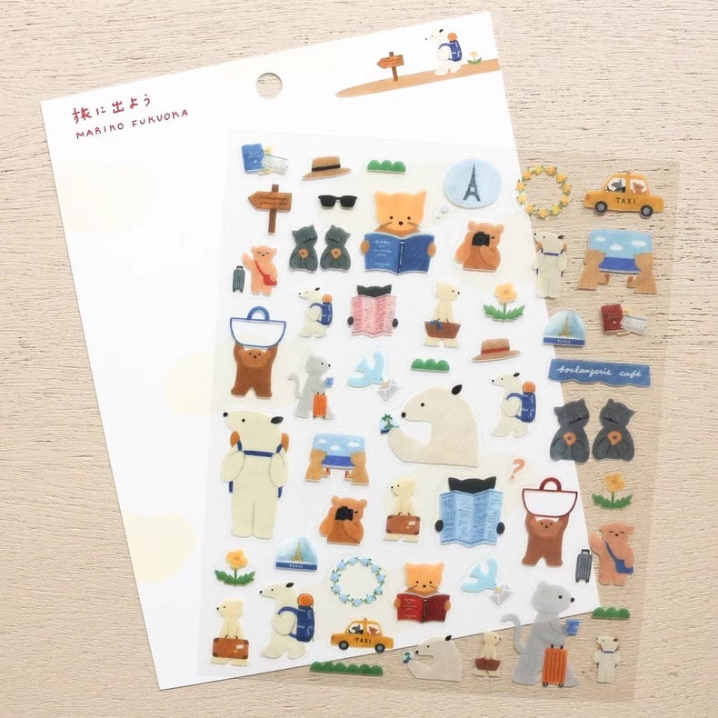 Hyogensha x Cozyca Sticker Sheets (2024)