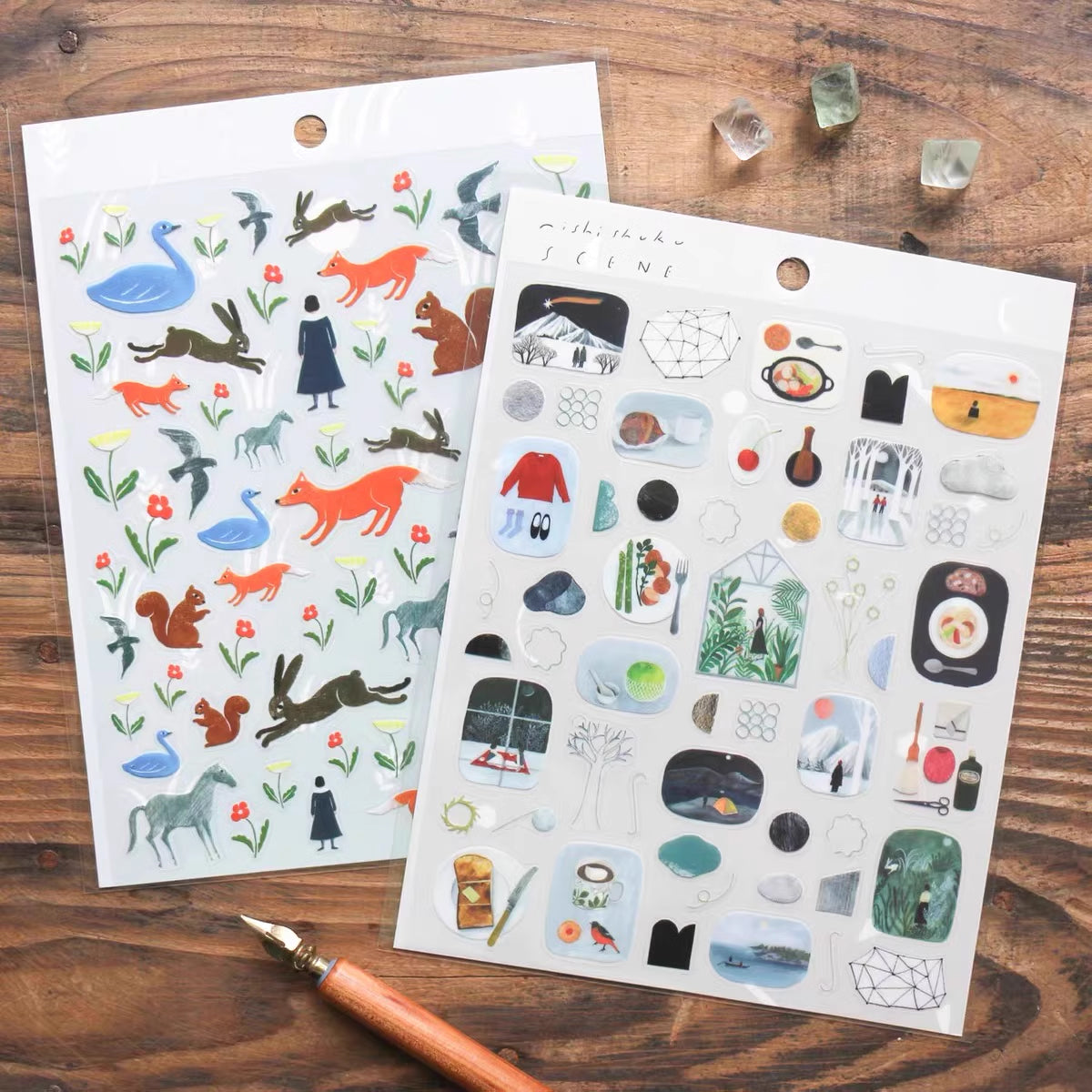 Hyogensha x Cozyca Sticker Sheets (2024)