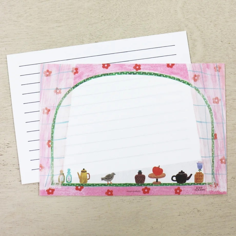 Cozyca Letter Paper Pad: Little Window