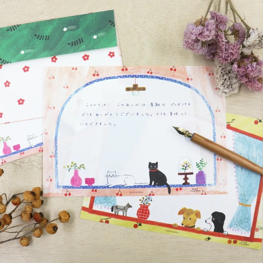 Cozyca Letter Paper Pad: Little Window