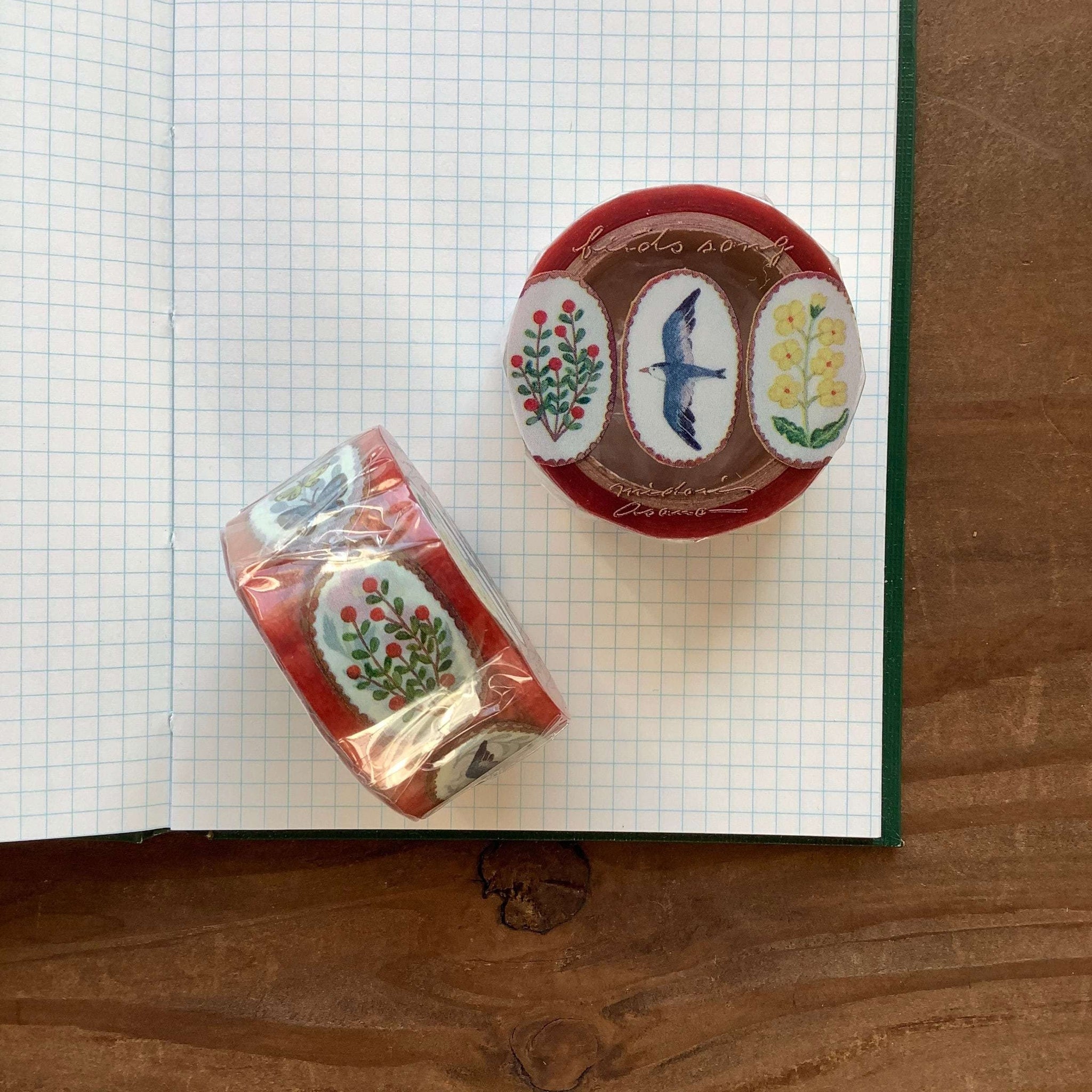 Midori Asano x Cozyca PET Tape: Birds Song and Deer Dream