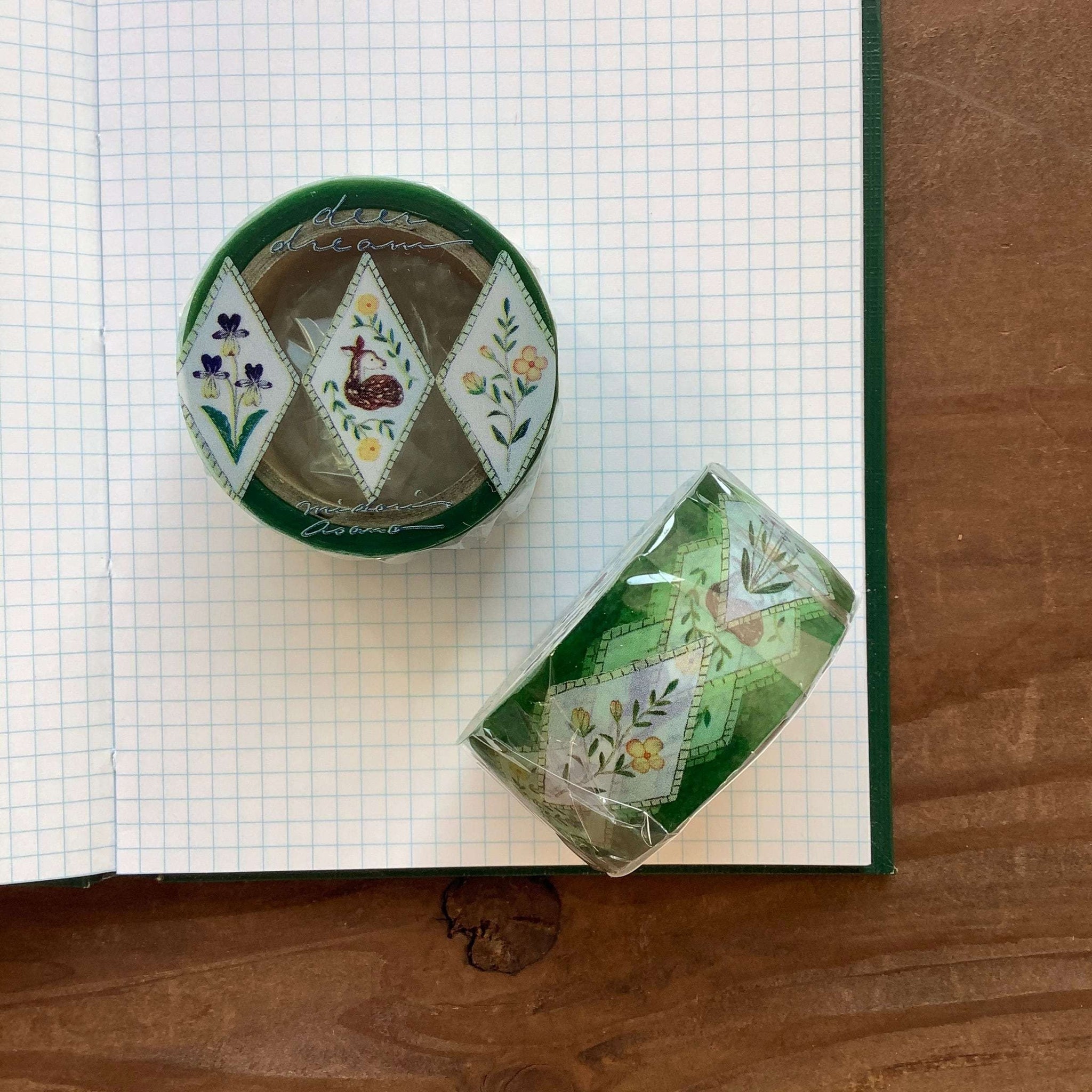 Midori Asano x Cozyca PET Tape: Birds Song and Deer Dream