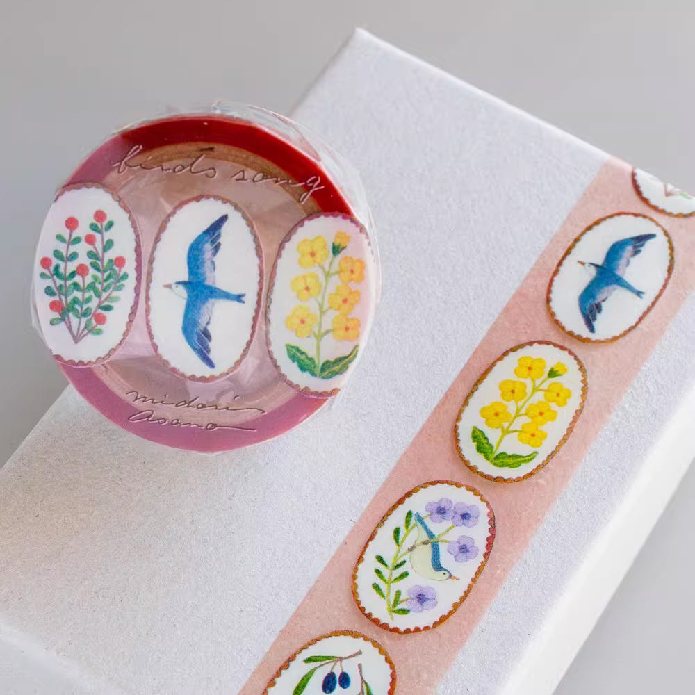 Midori Asano x Cozyca PET Tape: Birds Song and Deer Dream