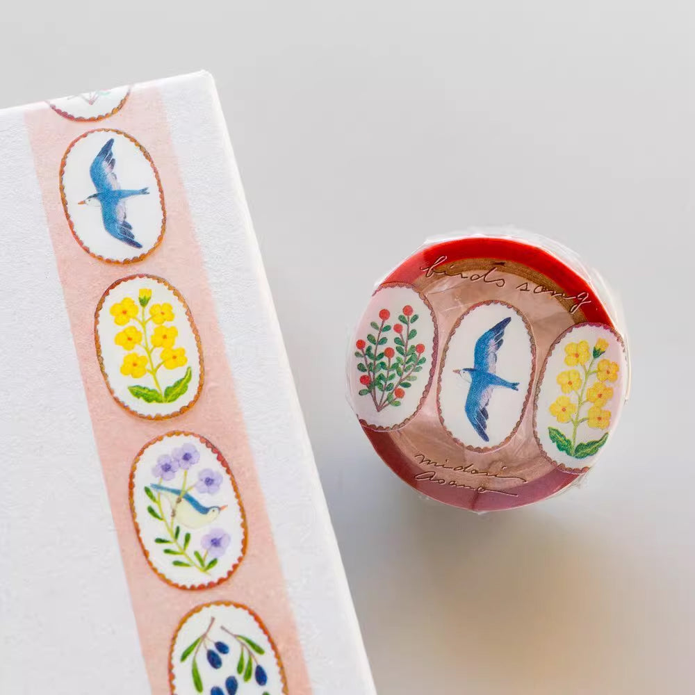 Midori Asano x Cozyca PET Tape: Birds Song and Deer Dream