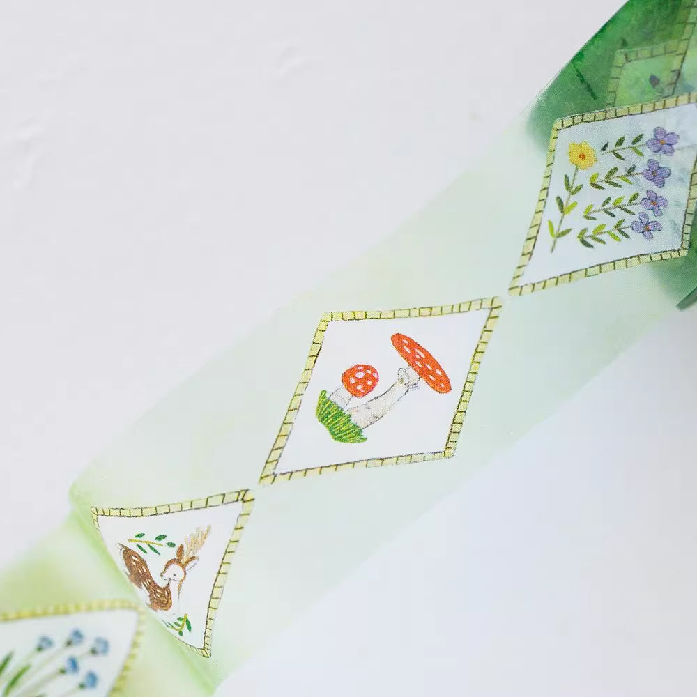 Midori Asano x Cozyca PET Tape: Birds Song and Deer Dream