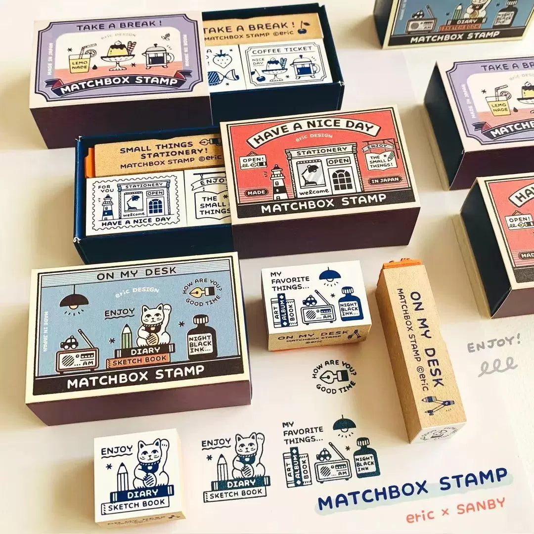 Eric x Sanby Matchbox Stamps