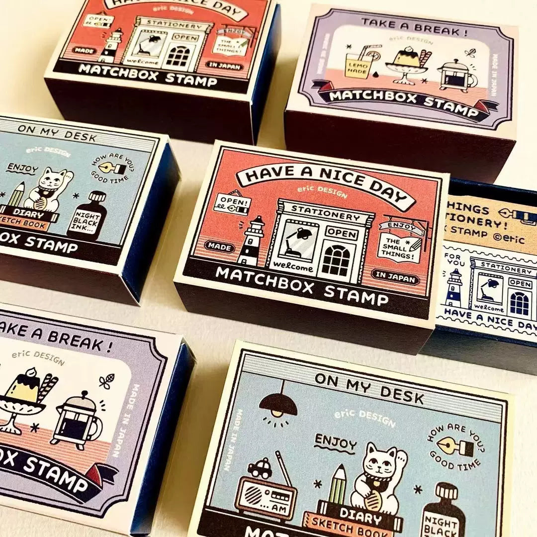 Eric x Sanby Matchbox Stamps