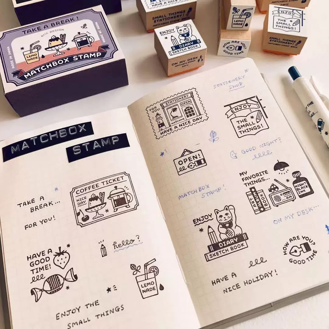 Eric x Sanby Matchbox Stamps