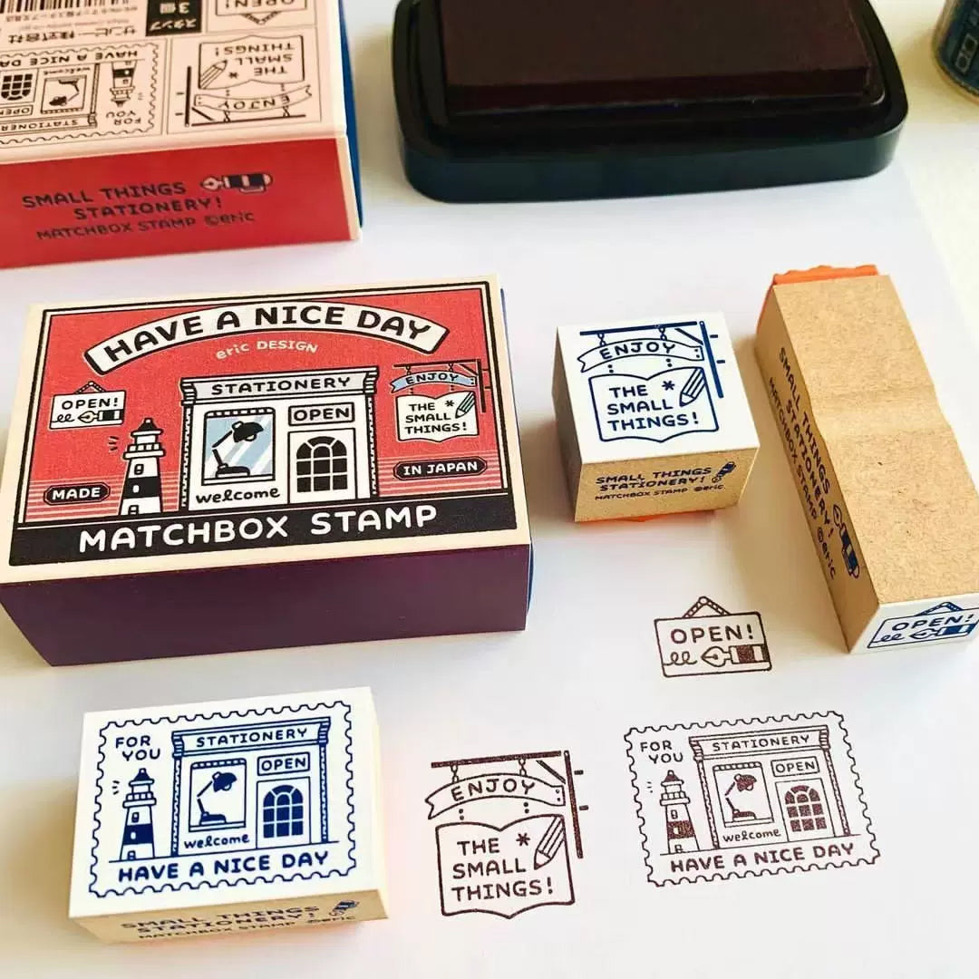 Eric x Sanby Matchbox Stamps