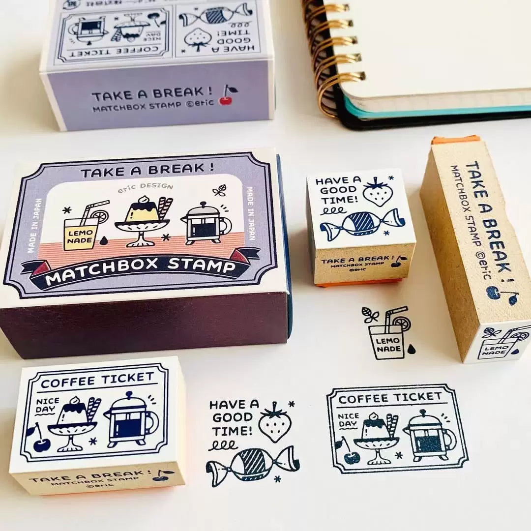 Eric x Sanby Matchbox Stamps