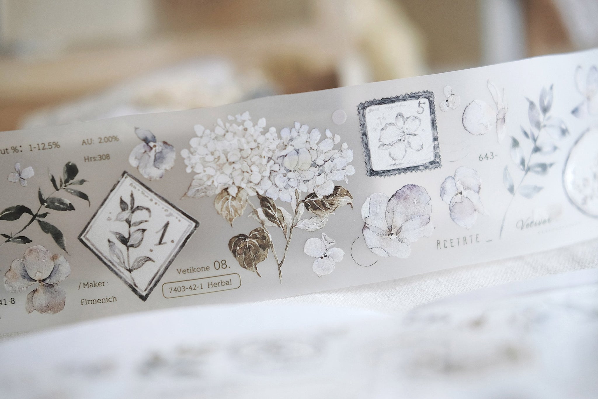 Freckles Tea Tape: Green Leaf