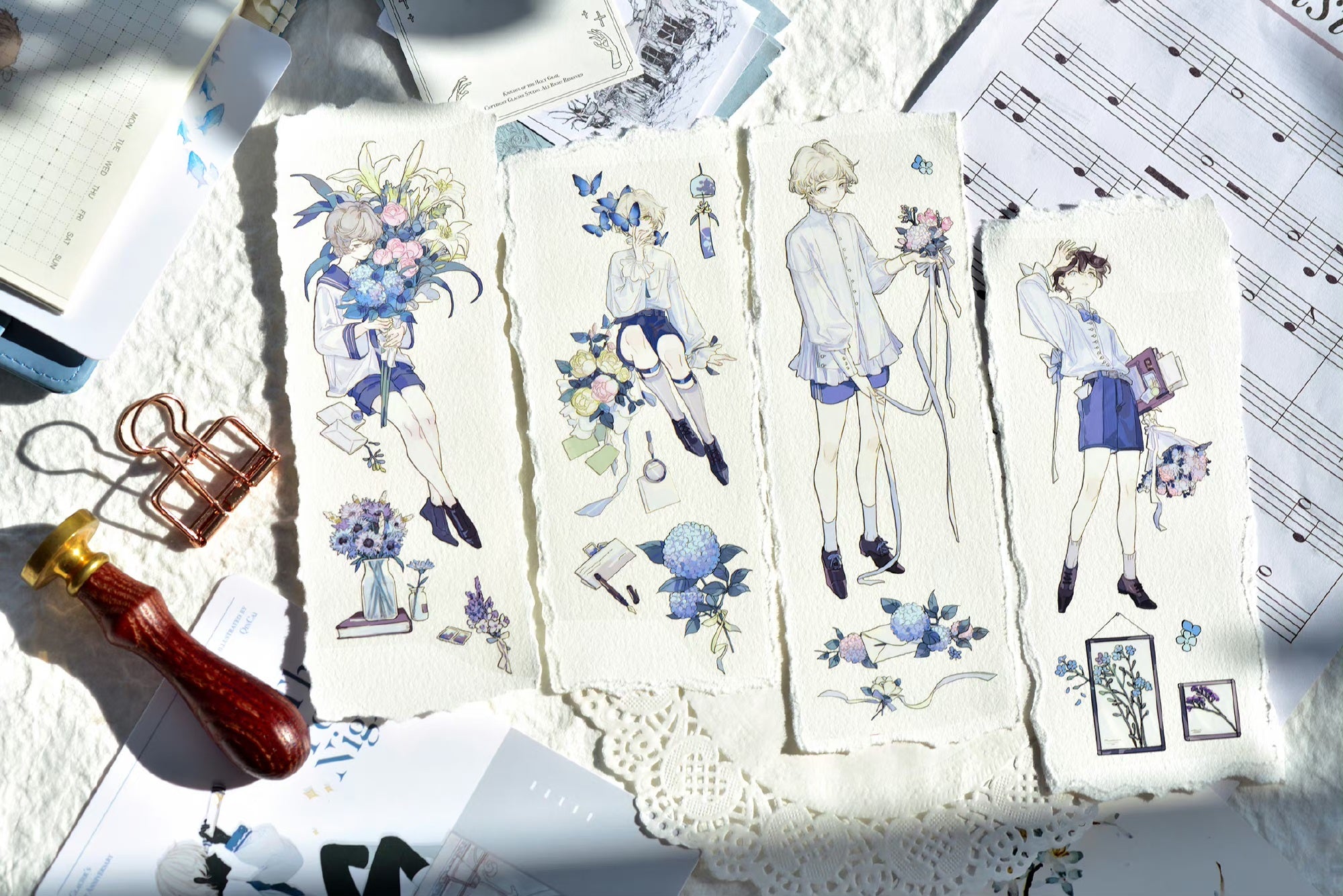 Glacier Museum Masking Tape: A Gift of Flowers