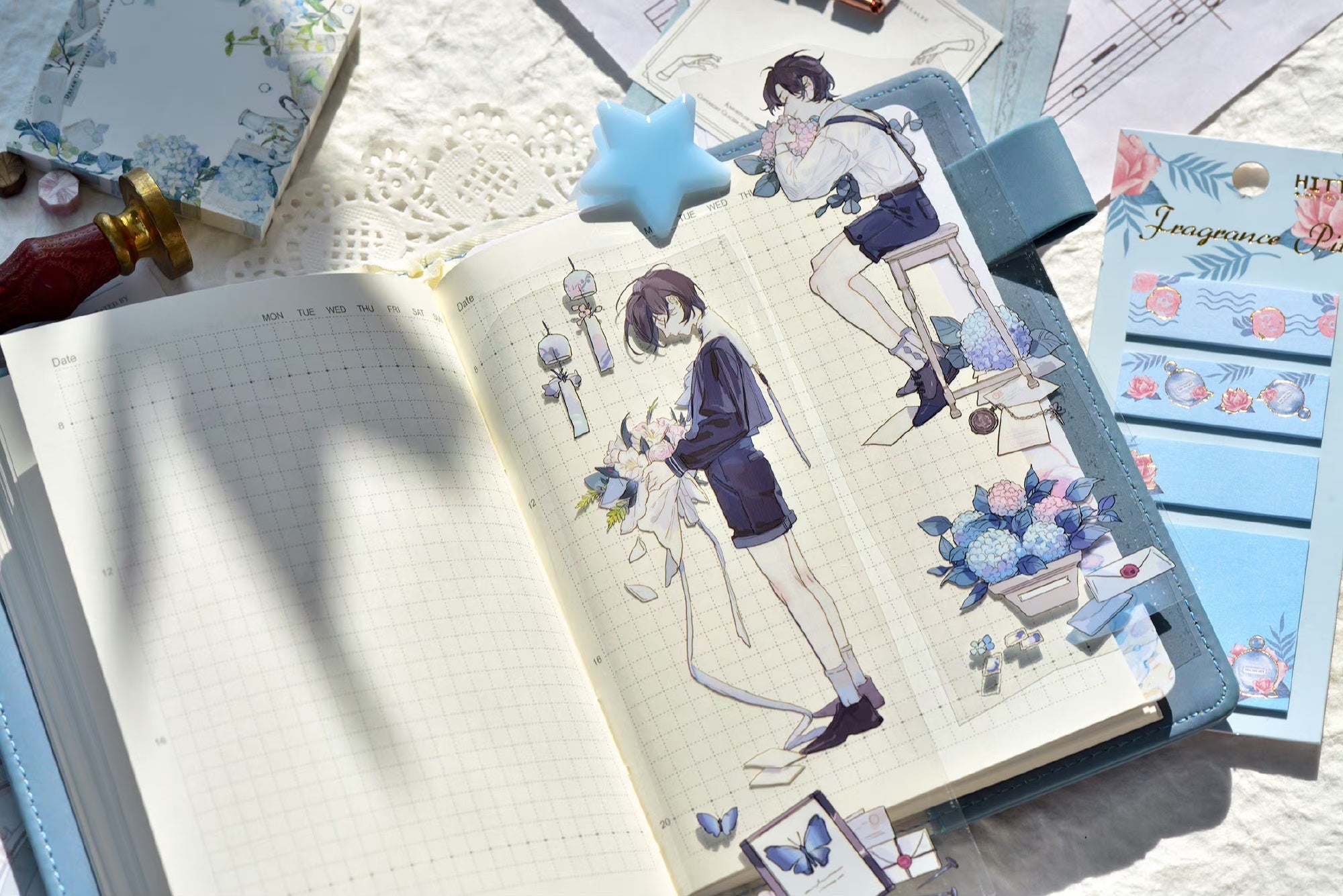 Glacier Museum Masking Tape: A Gift of Flowers