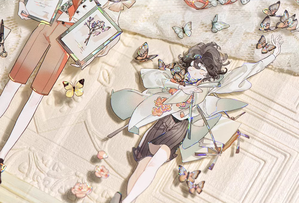 Glacier Museum Masking Tape: Butterfly Boys