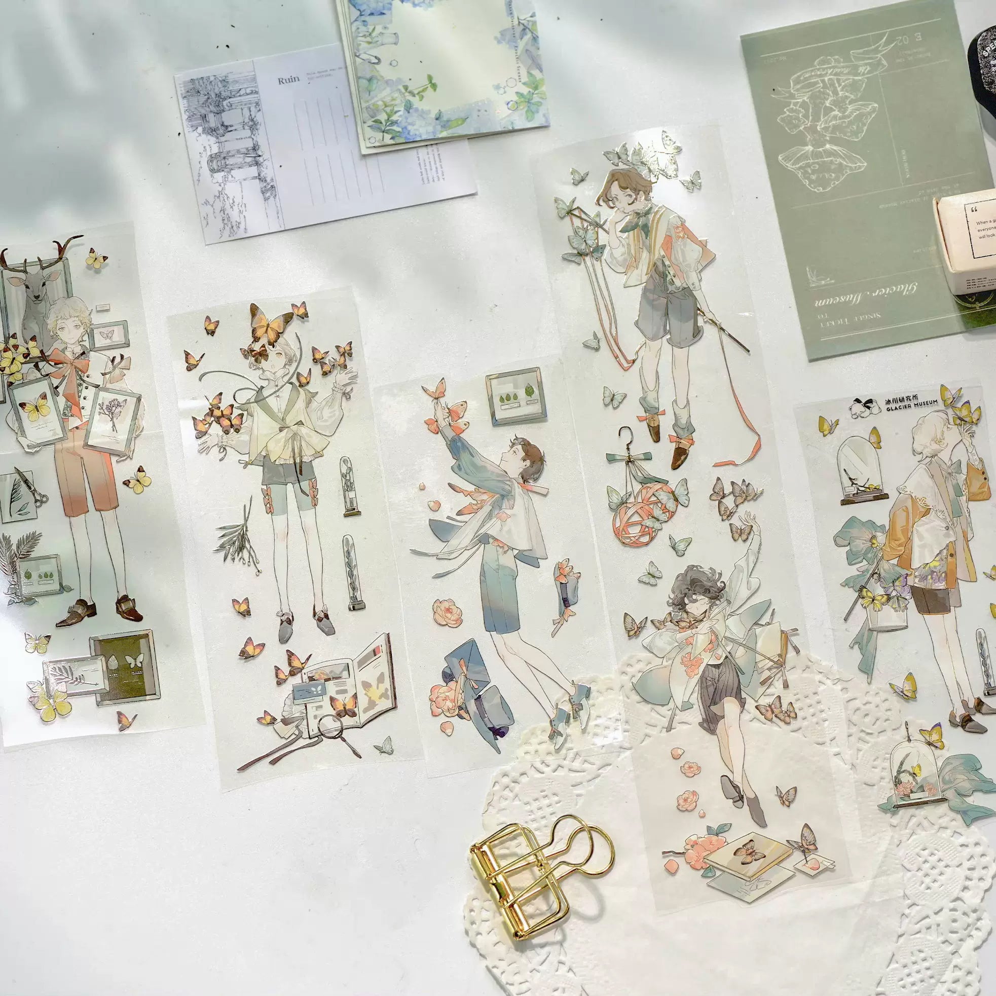 Glacier Museum Masking Tape: Butterfly Boys