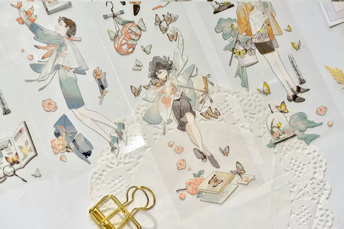 Glacier Museum Masking Tape: Butterfly Boys