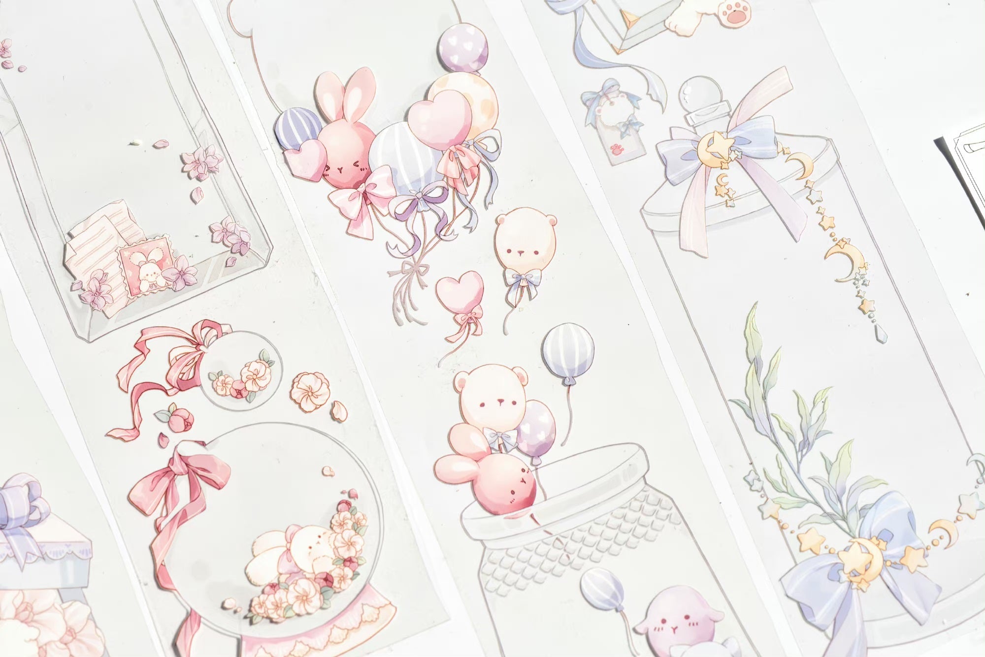 Glacier Museum Masking Tape: Clear Wrappers