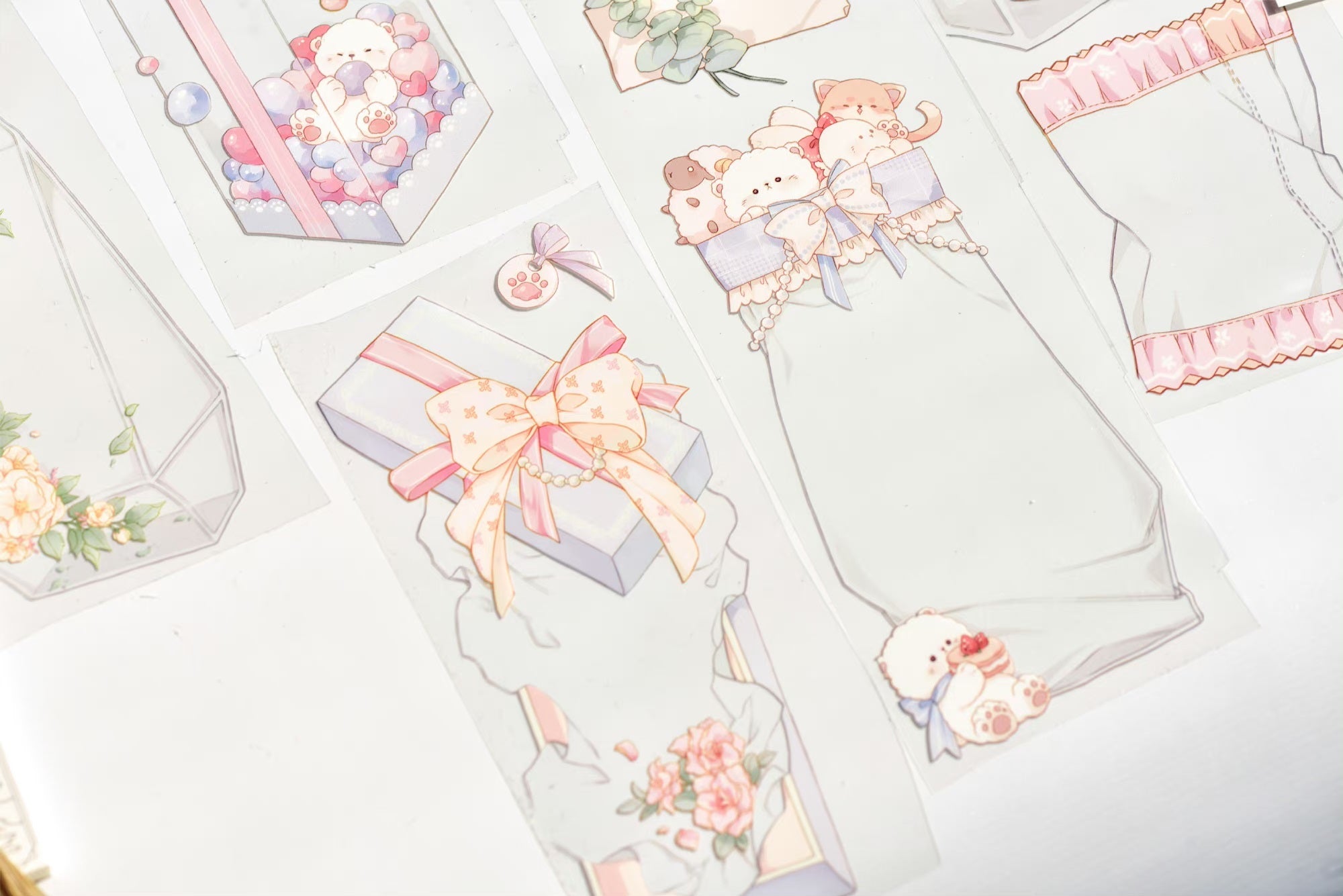 Glacier Museum Masking Tape: Clear Wrappers