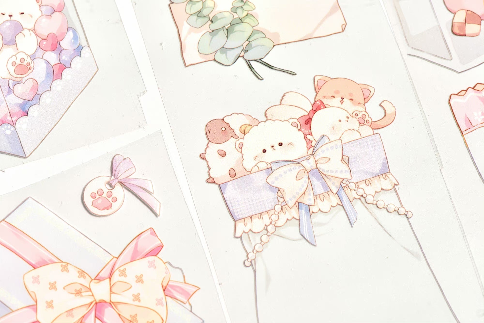 Glacier Museum Masking Tape: Clear Wrappers