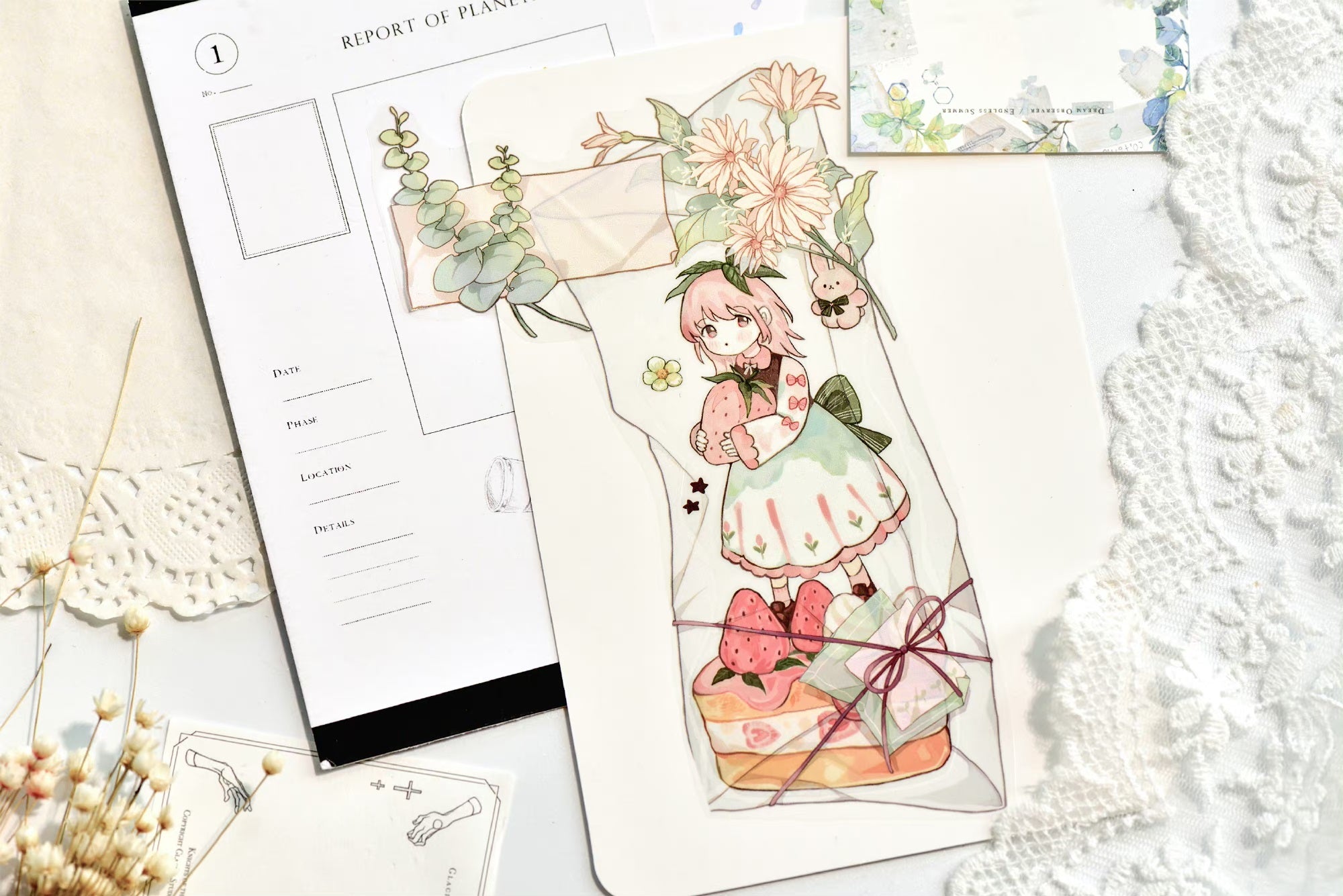 Glacier Museum Masking Tape: Clear Wrappers