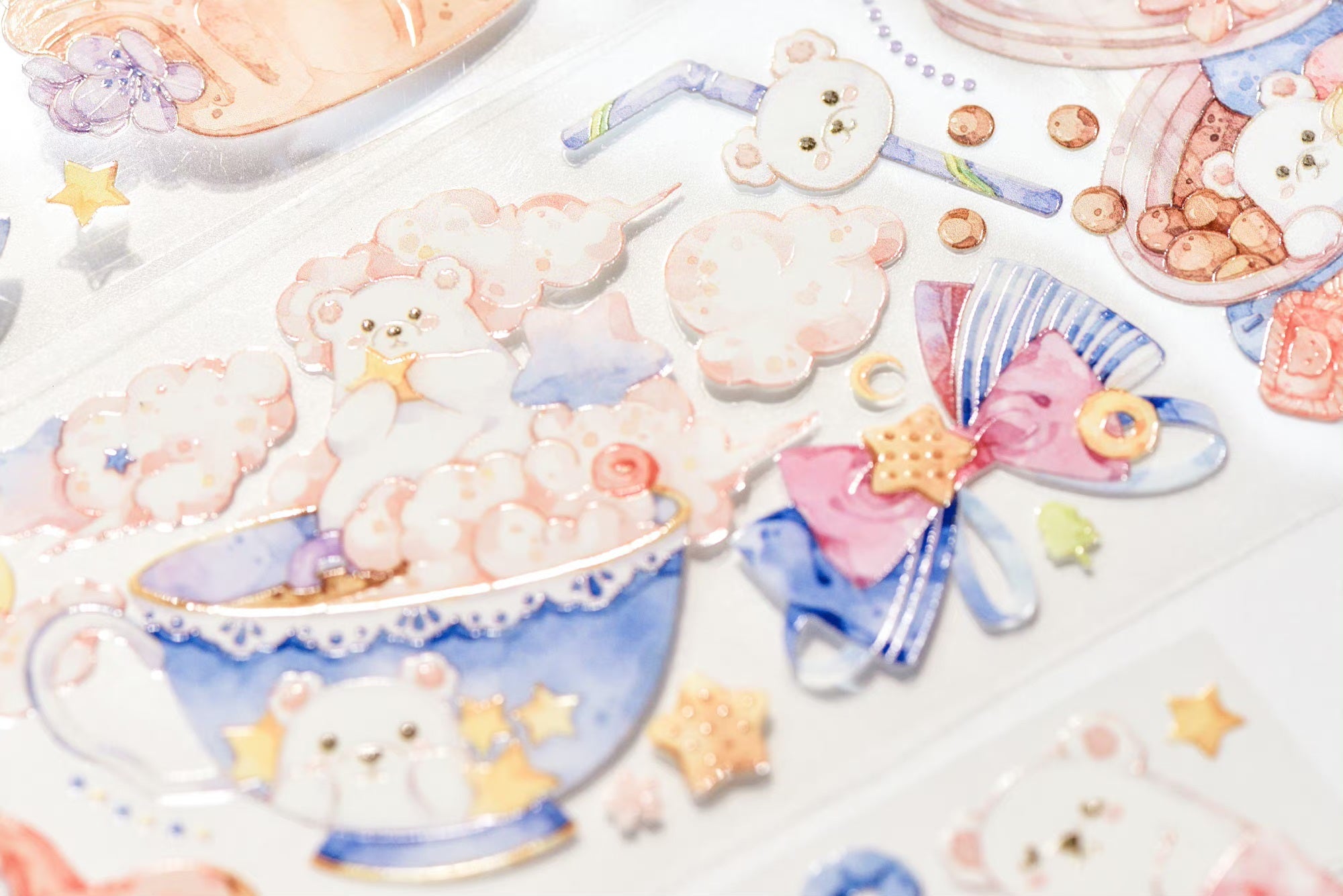 Glacier Museum Masking Tape: Glacial Sundae Bear