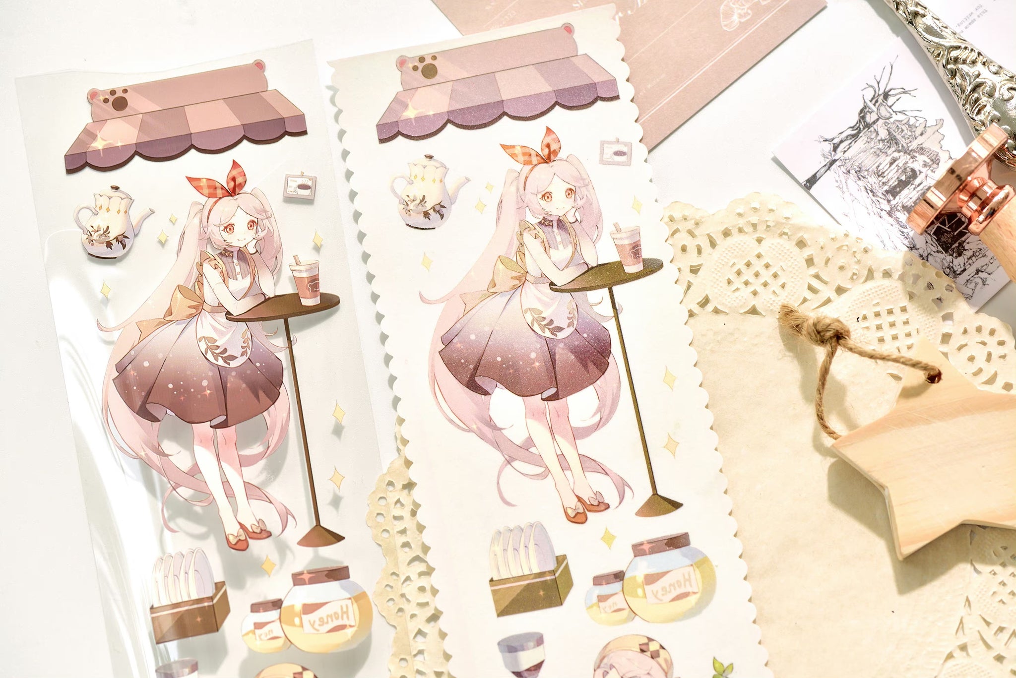 Glacier Museum Masking Tape: Mocha Cafe