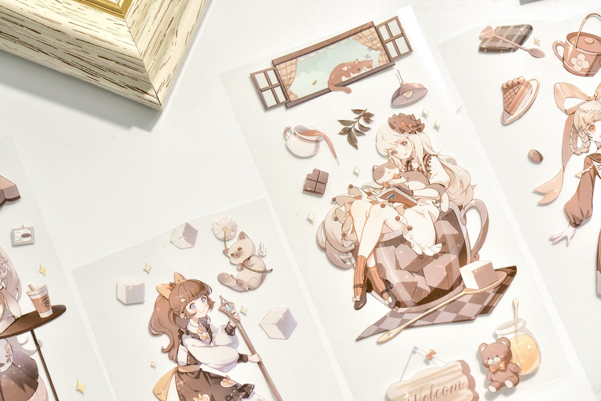 Glacier Museum Masking Tape: Mocha Cafe