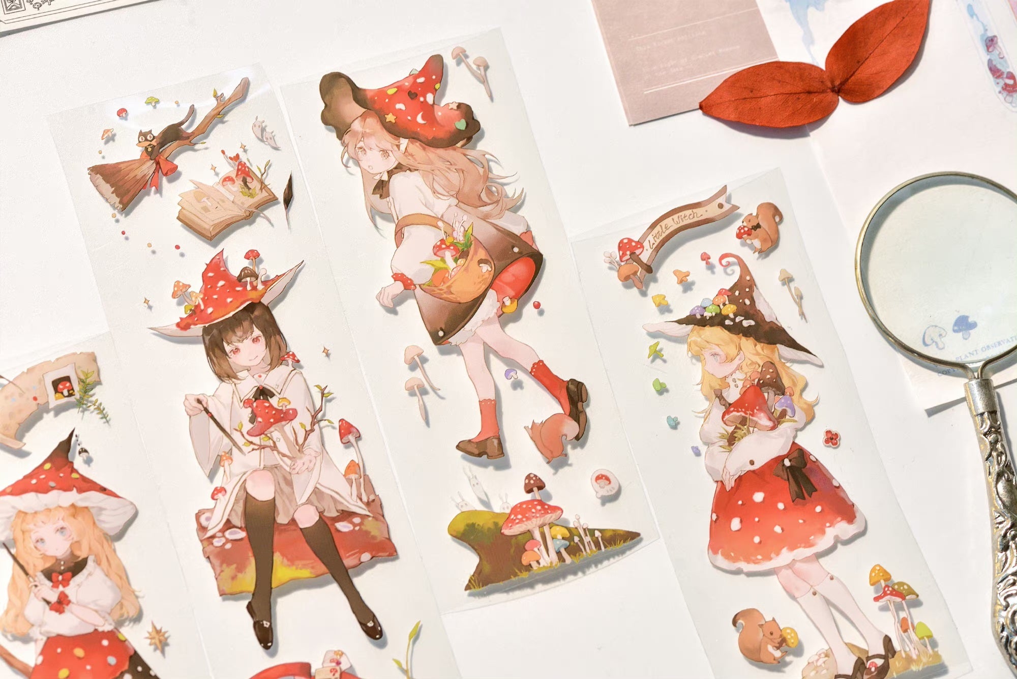 Glacier Museum Masking Tape: Mushroom Girls