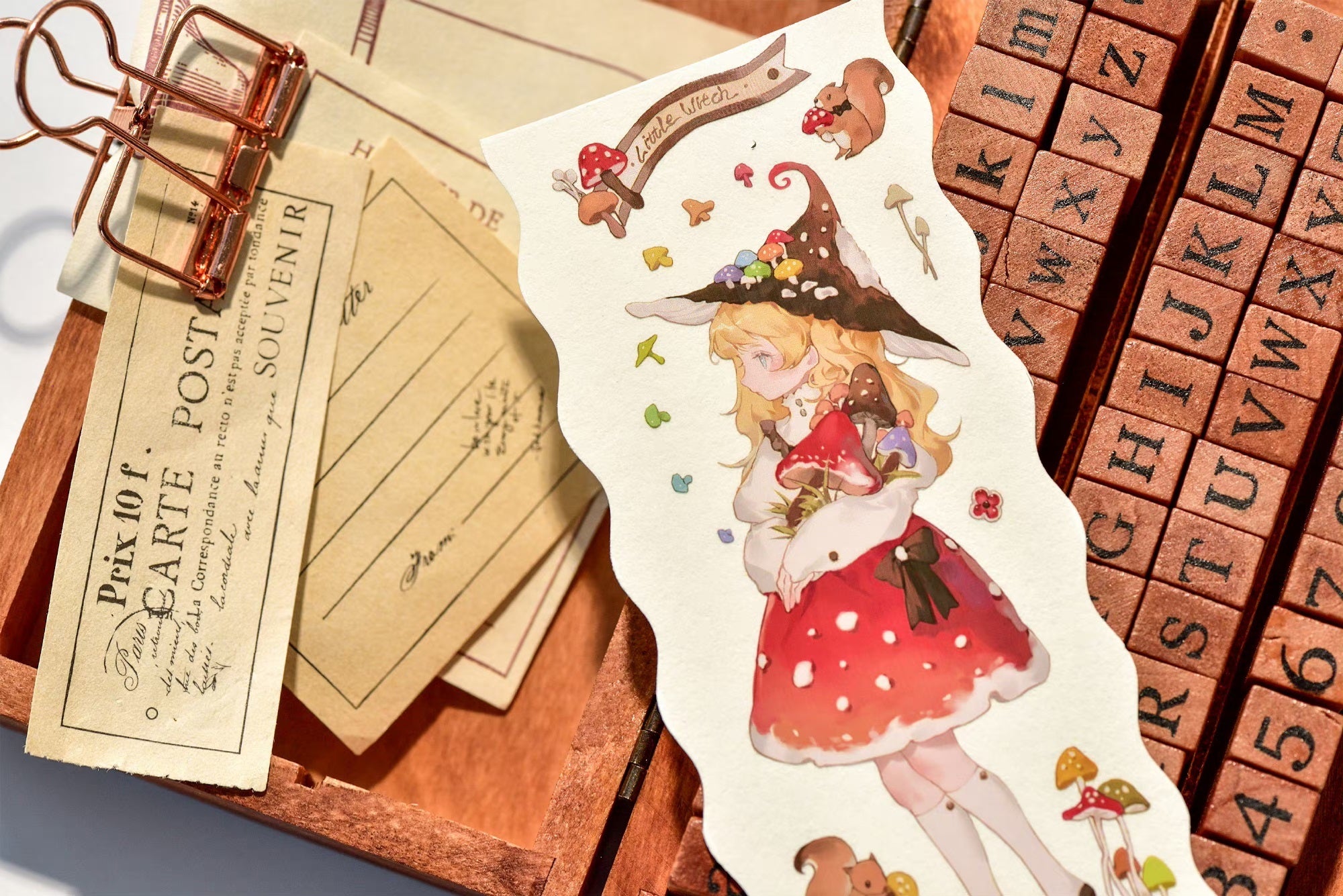 Glacier Museum Masking Tape: Mushroom Girls