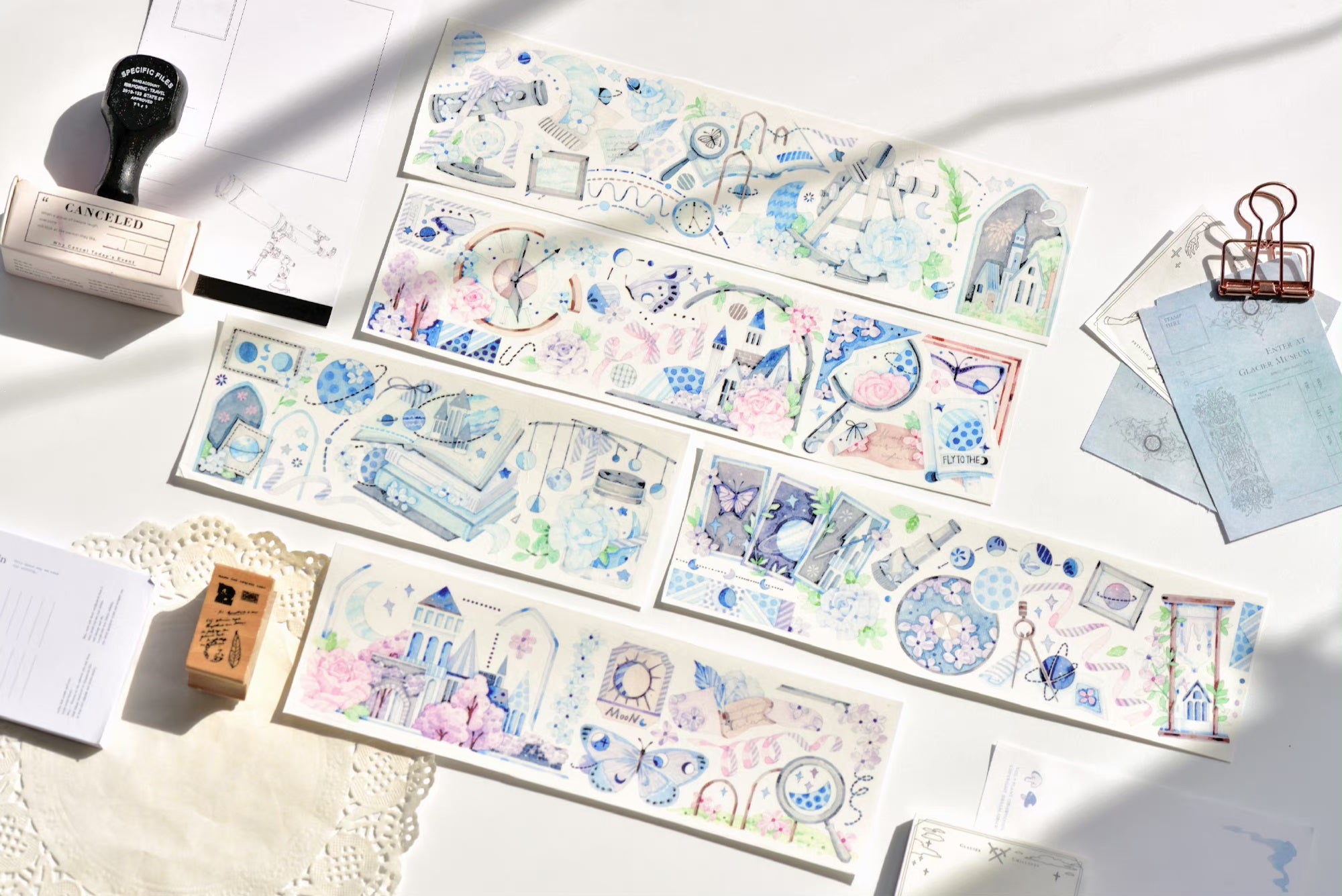 Glacier Museum Masking Tape: Planetarium