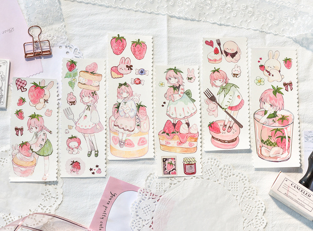 Glacier Museum Masking Tape: Strawberry Mousse