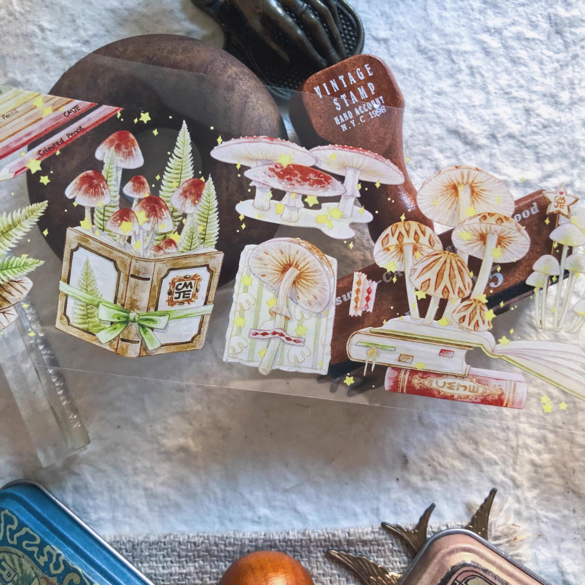 Mushroom Diaries Masking Tape