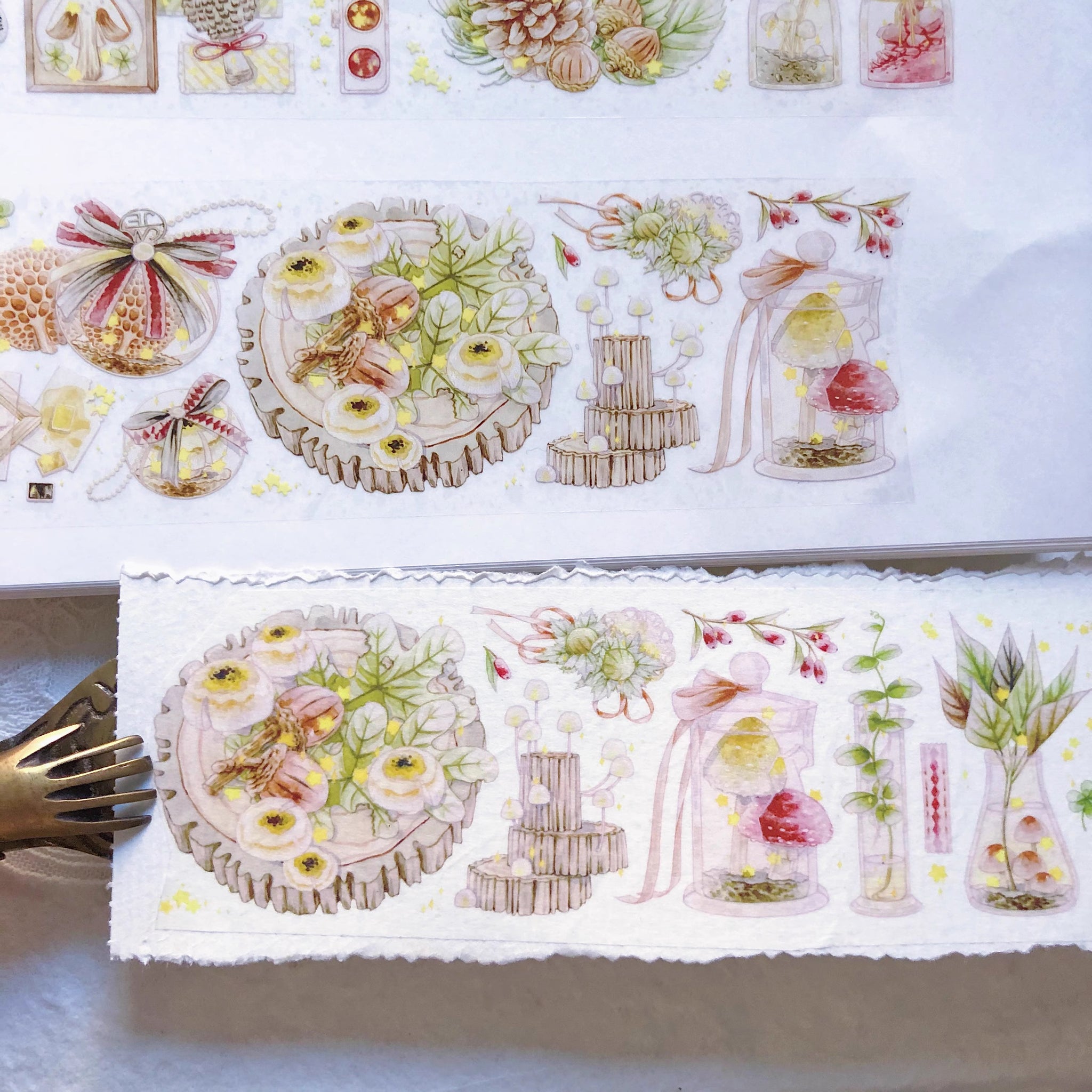 Mushroom Diaries Masking Tape