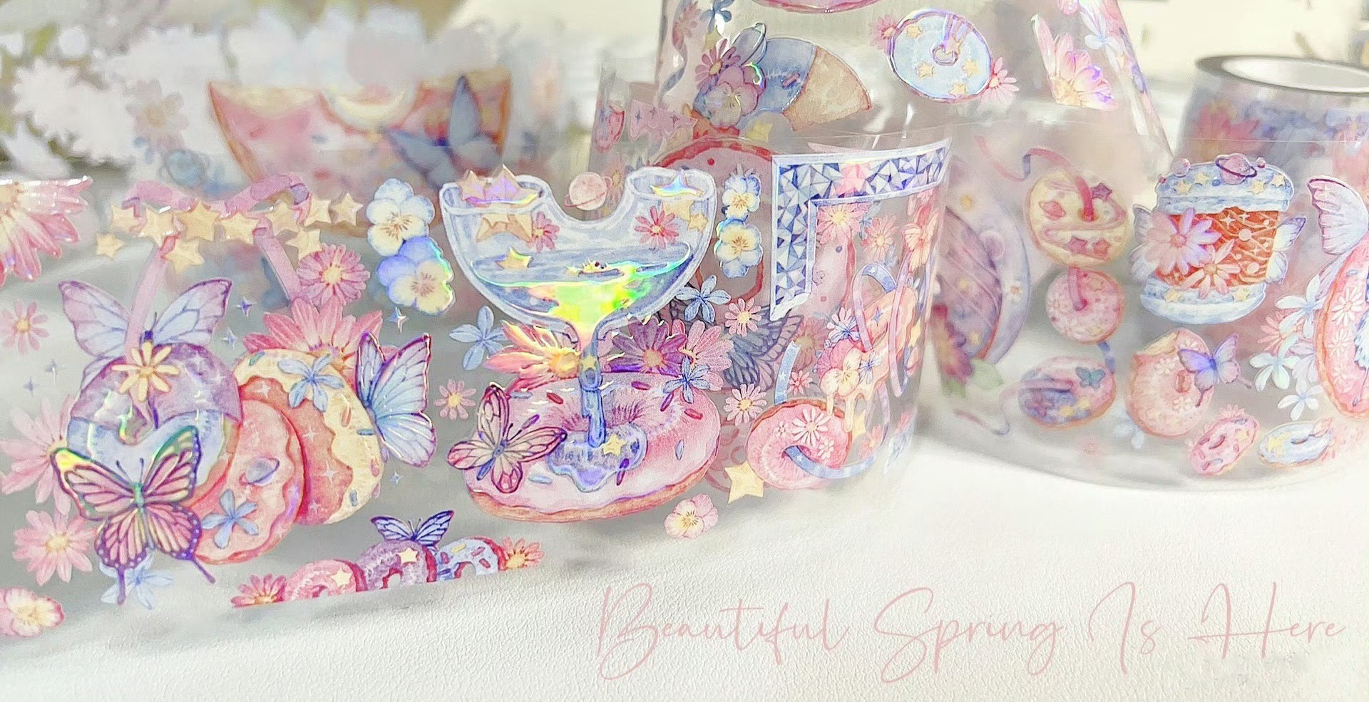 Hakiso Studio Masking Tape: Sweet Butterflies