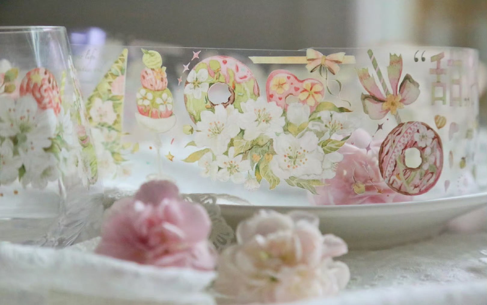 Hakiso Studio Masking Tape: Sweet Flowers