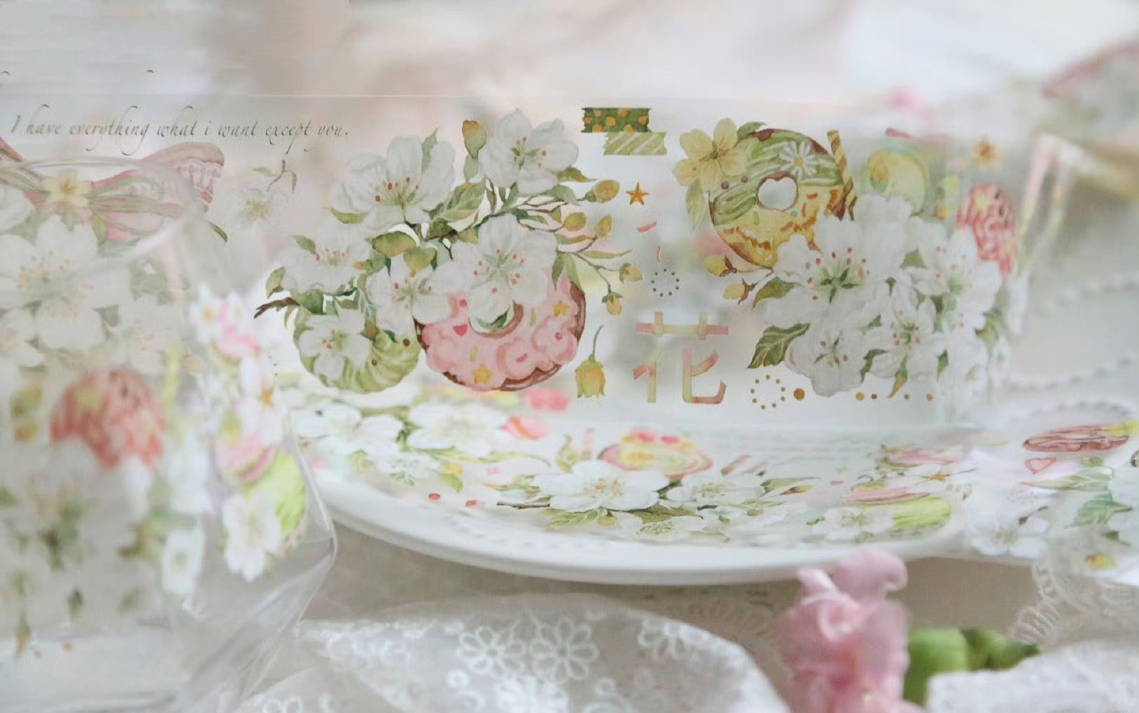 Hakiso Studio Masking Tape: Sweet Flowers