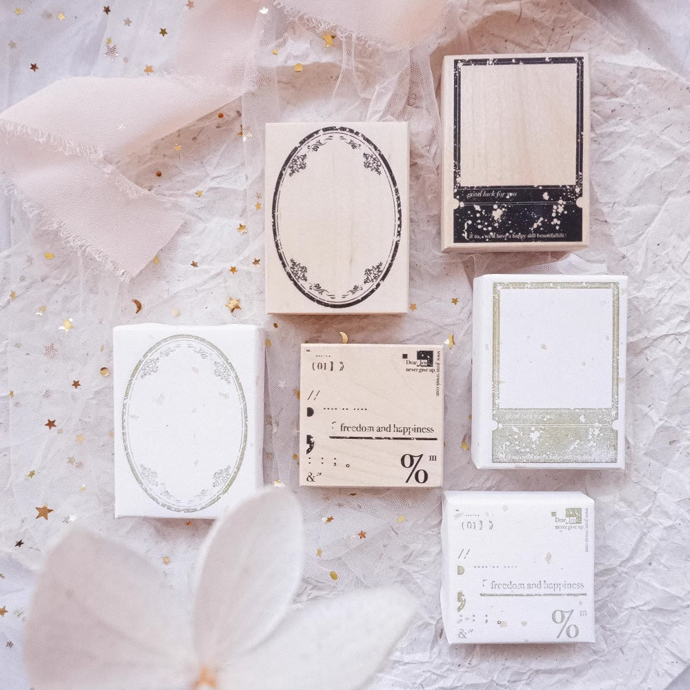 Jennyuanzi Stamp: Mottled Frame