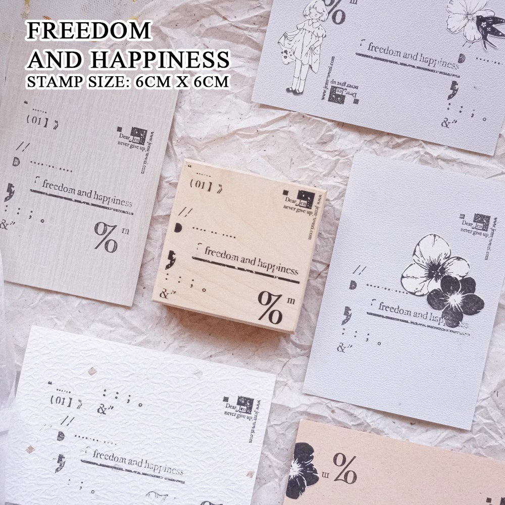 Jennyuanzi Stamp: Mottled Frame