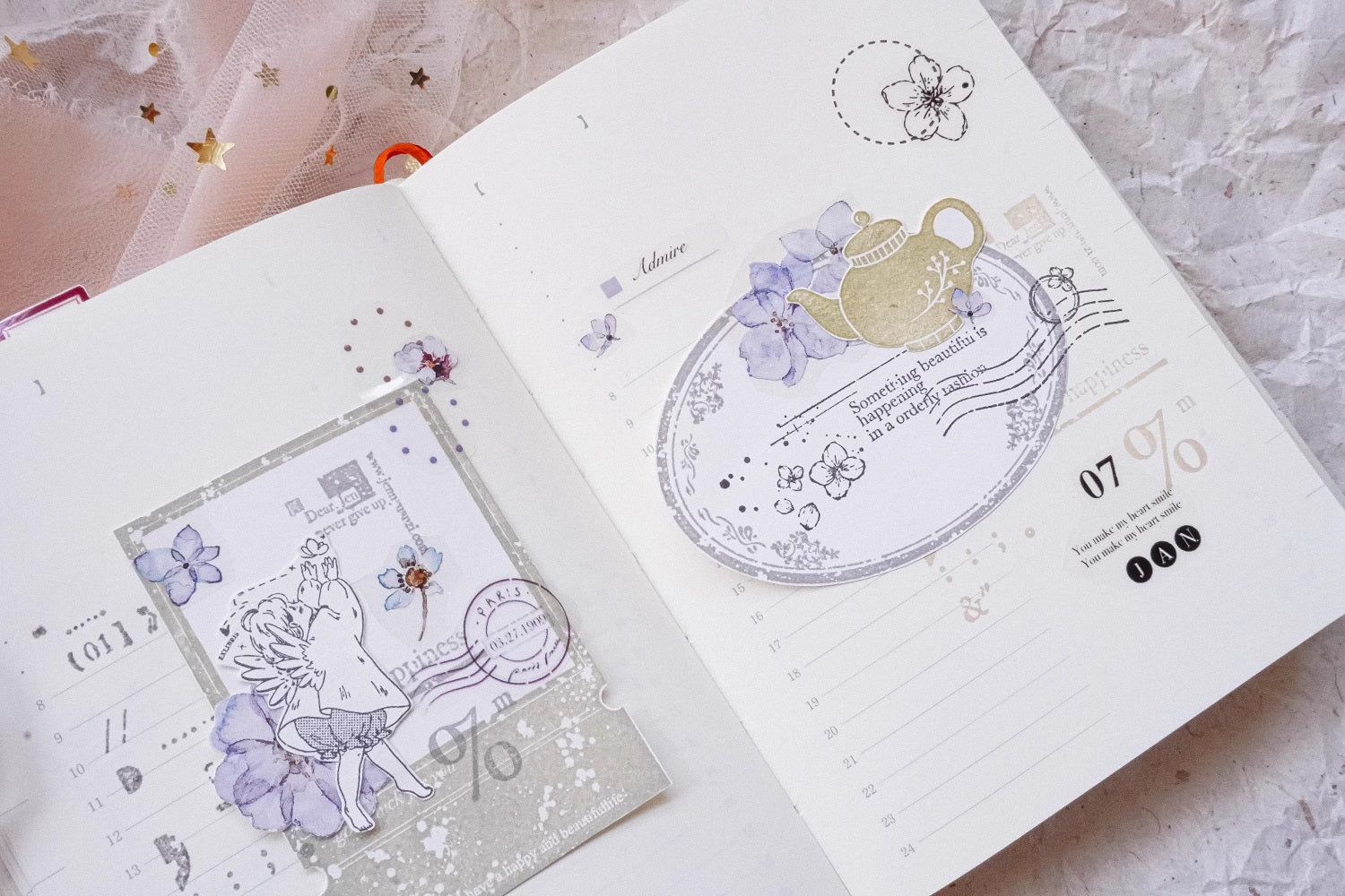 Jennyuanzi Stamp: Mottled Frame