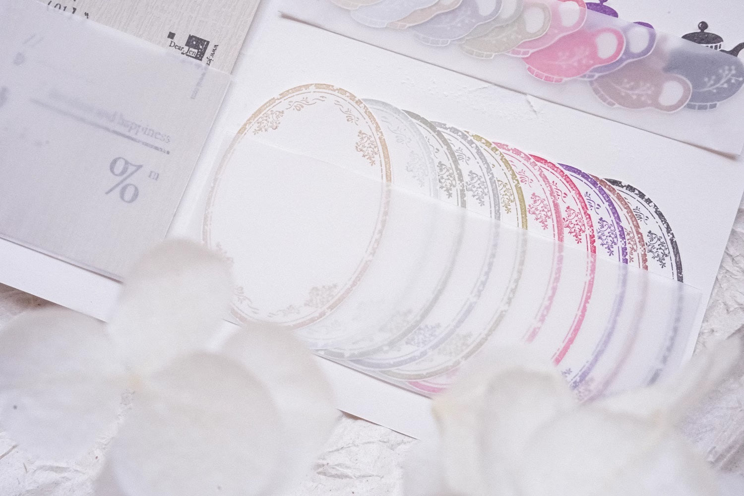 Jennyuanzi Stamp: Mottled Frame