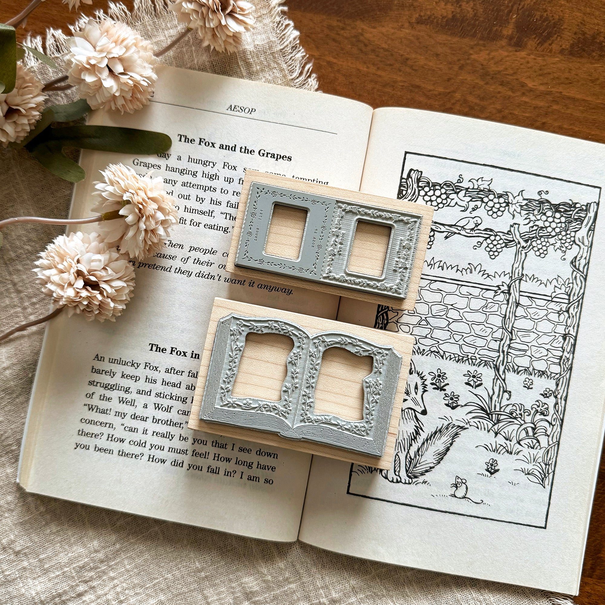 JoyYou Rubber Stamp: Rose Accent