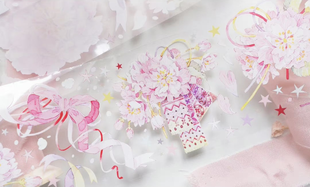 KY Studio Masking Tape: Cherry Blossom and Ribbon