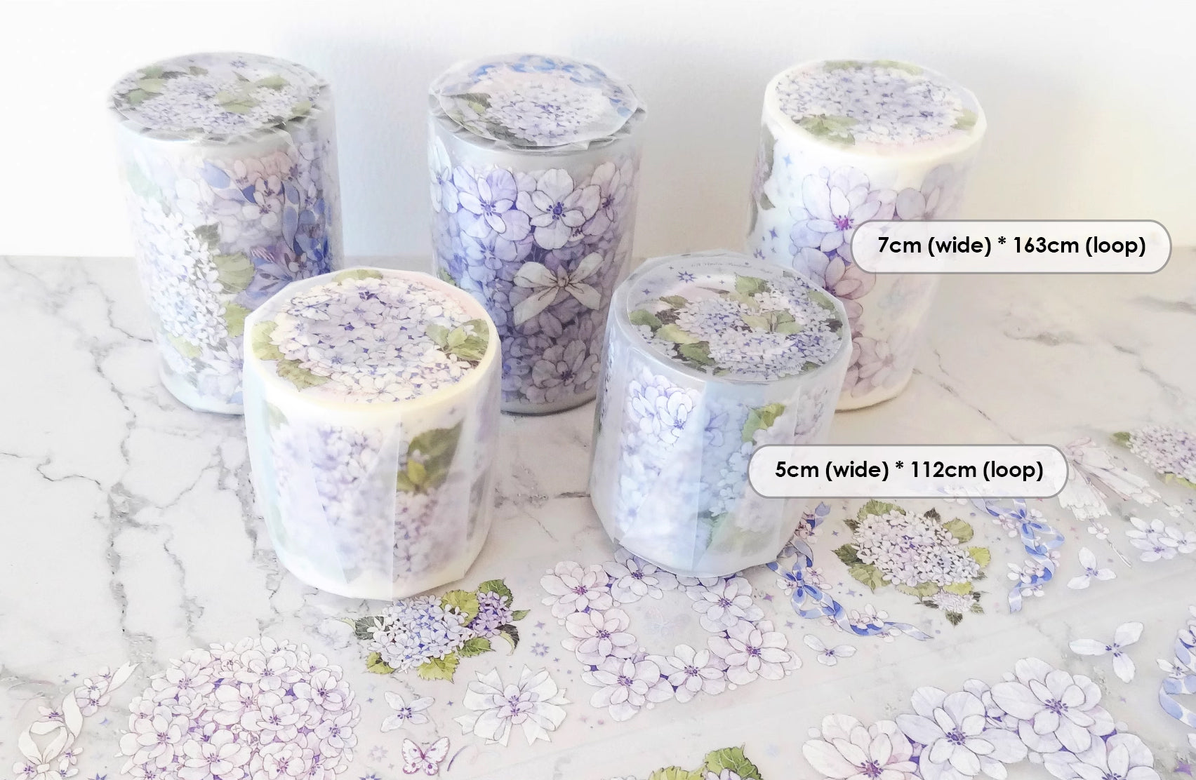 KY Studio Masking Tape: Temari and Ajisai