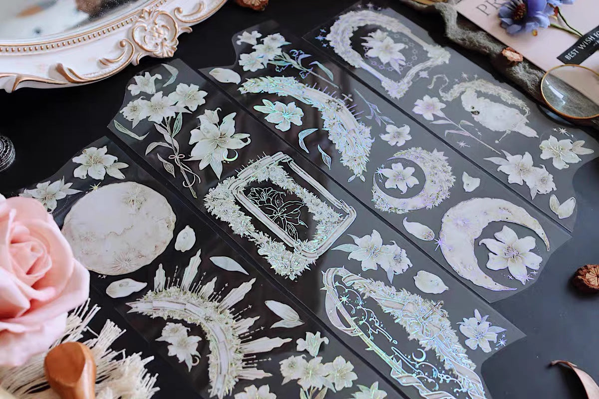 Kuma Stationery Masking Tape: Moonlit Rendez-Vous