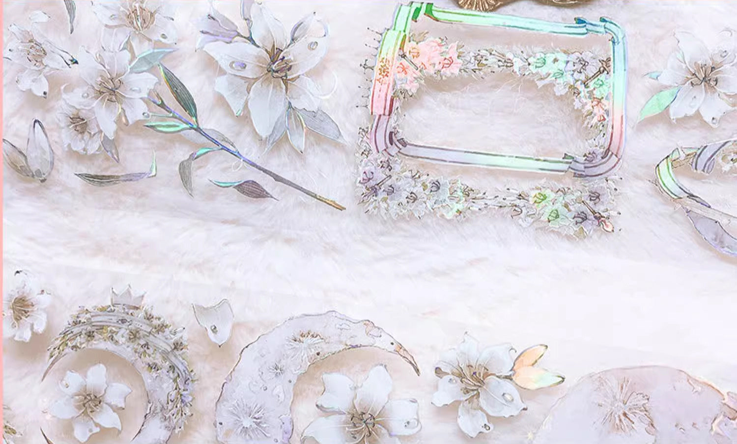 Kuma Stationery Masking Tape: Moonlit Rendez-Vous