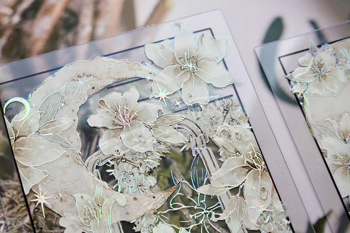 Kuma Stationery Masking Tape: Moonlit Rendez-Vous