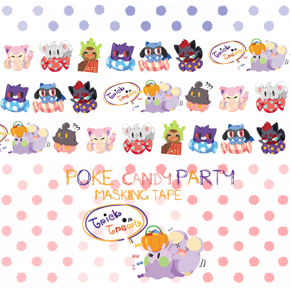 Kuromochi: Fan Illustration Washi Tapes