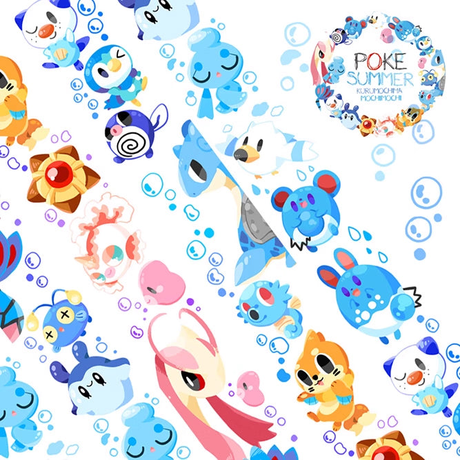 Kuromochi: Fan Illustration Washi Tapes