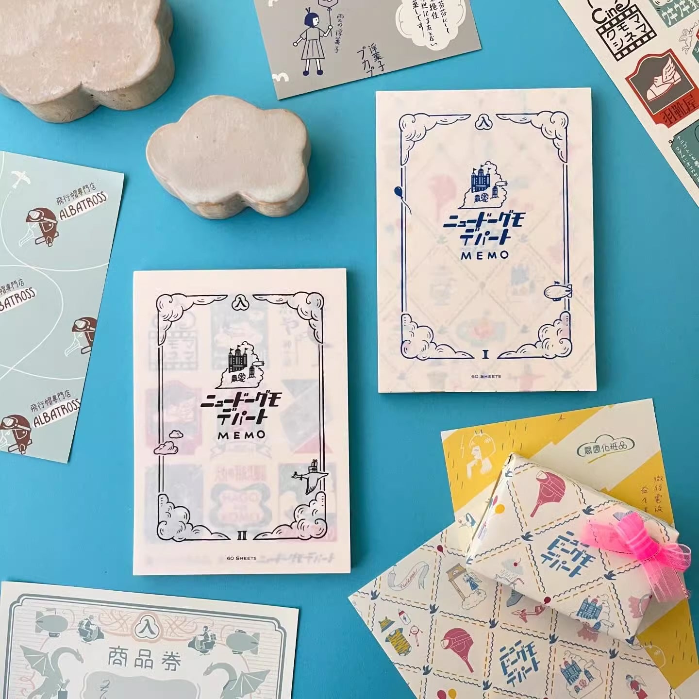 Kyupodo Memo Paper: Department Store Above the Clouds