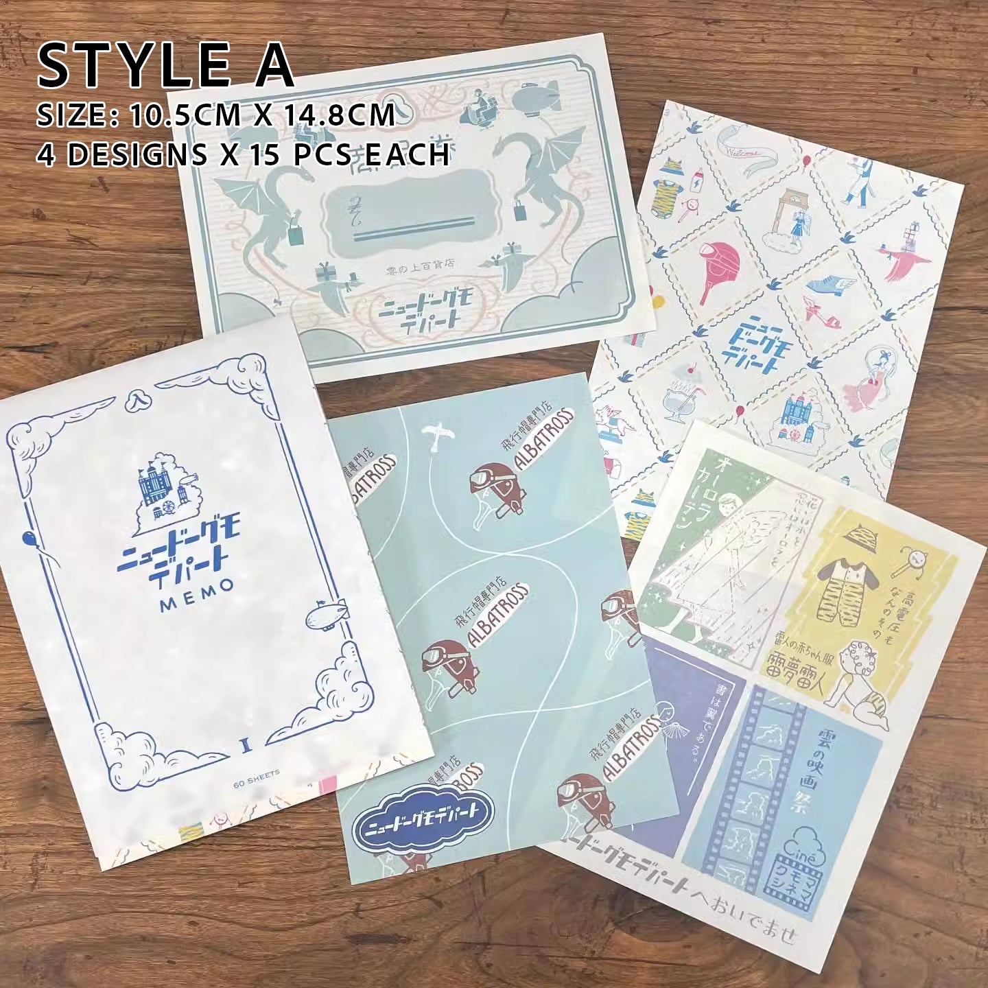 Kyupodo Memo Paper: Department Store Above the Clouds